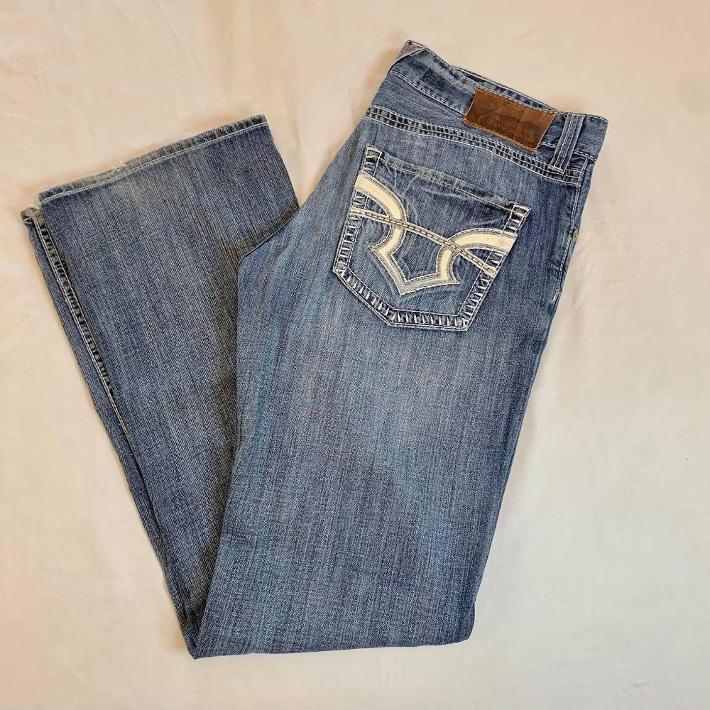 Big Star Pioneer Bootcut Mens Denim Jeans Size 33R